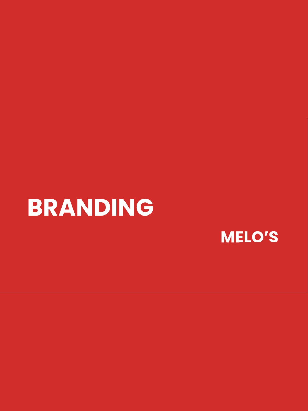 MELO'S — Branding